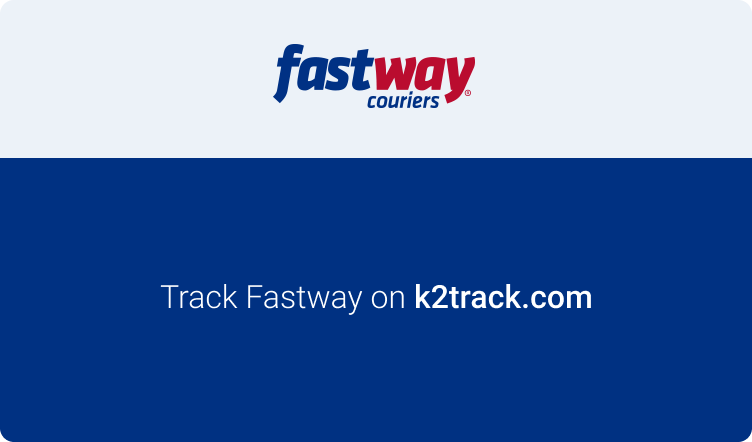 fastway courier tracking